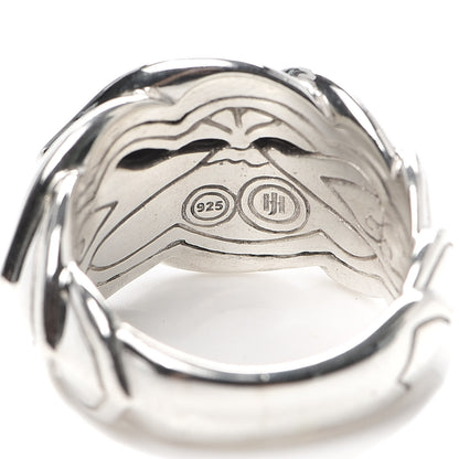 John Hardy Sterling Silver Legends Naga Band Ring 56 7.5 4 of 4