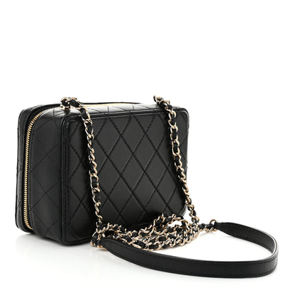 Chanel Lambskin Quilted Coco Click Bag Black 3 of 10