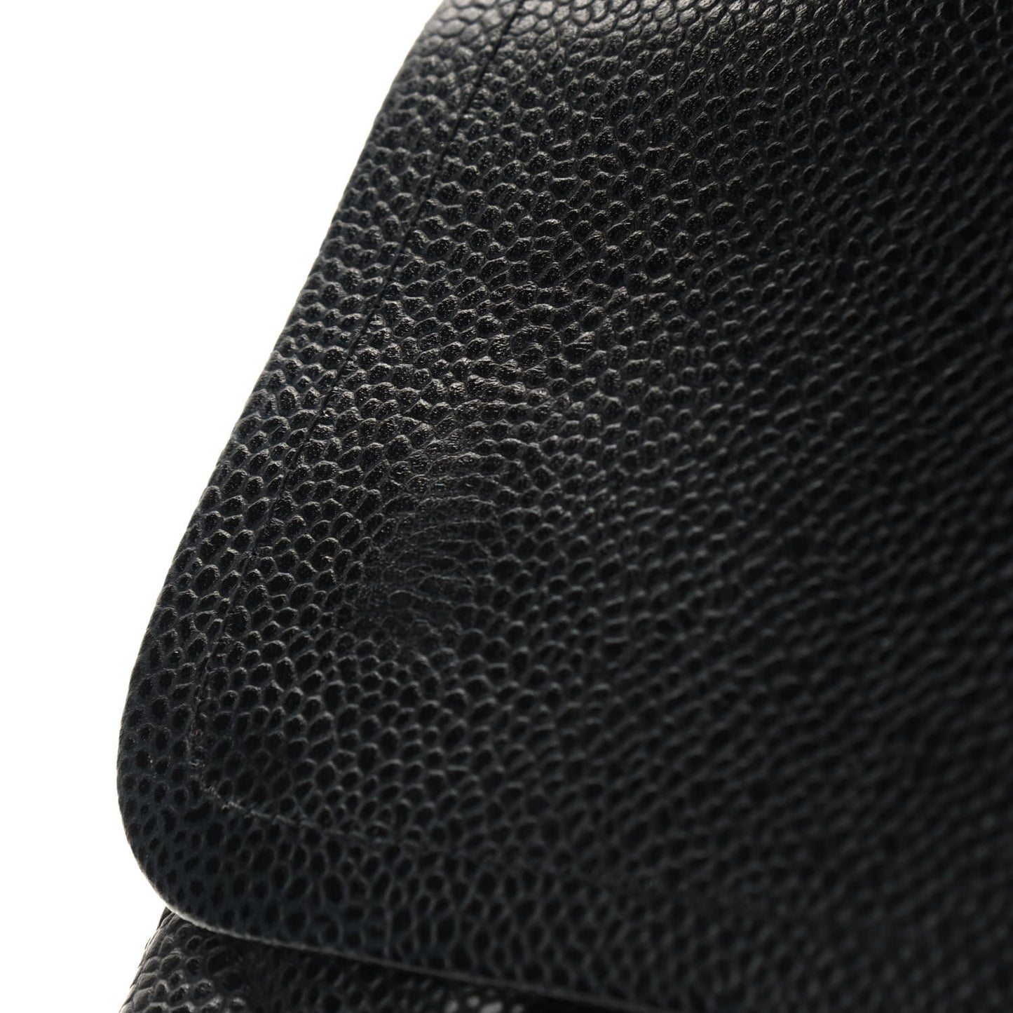 Caviar Quilted Maxi Double Flap Black