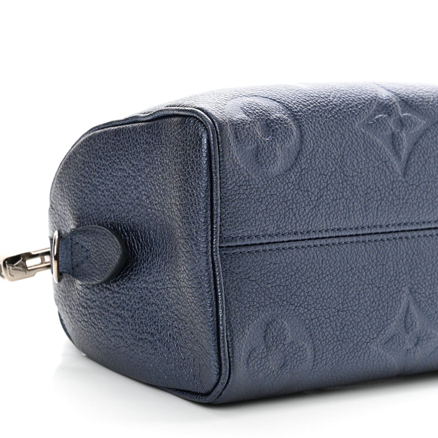 Metallic Empreinte Monogram Giant Speedy Bandouliere 20 Navy Nacre