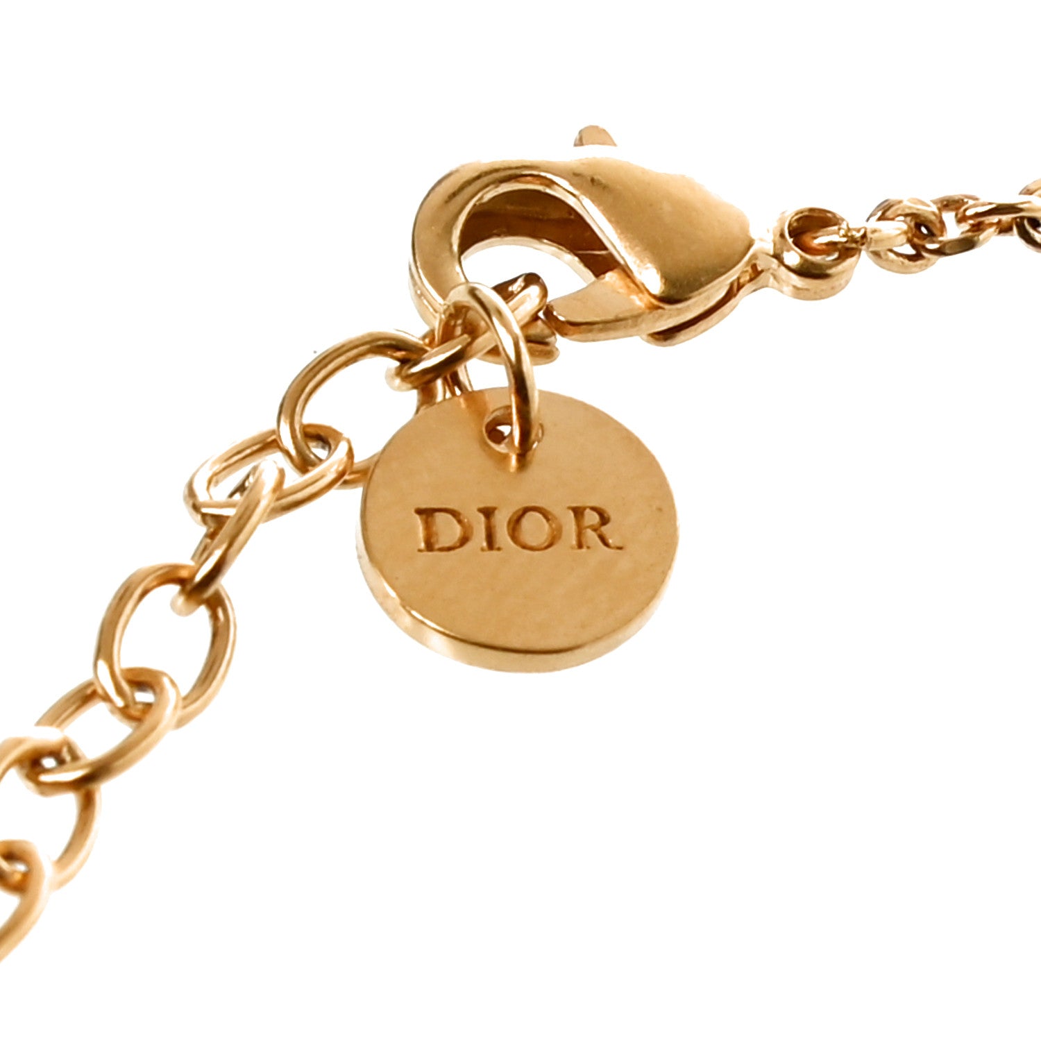Christian Dior Metal J'Adior Chain Bracelet Gold 4 of 4