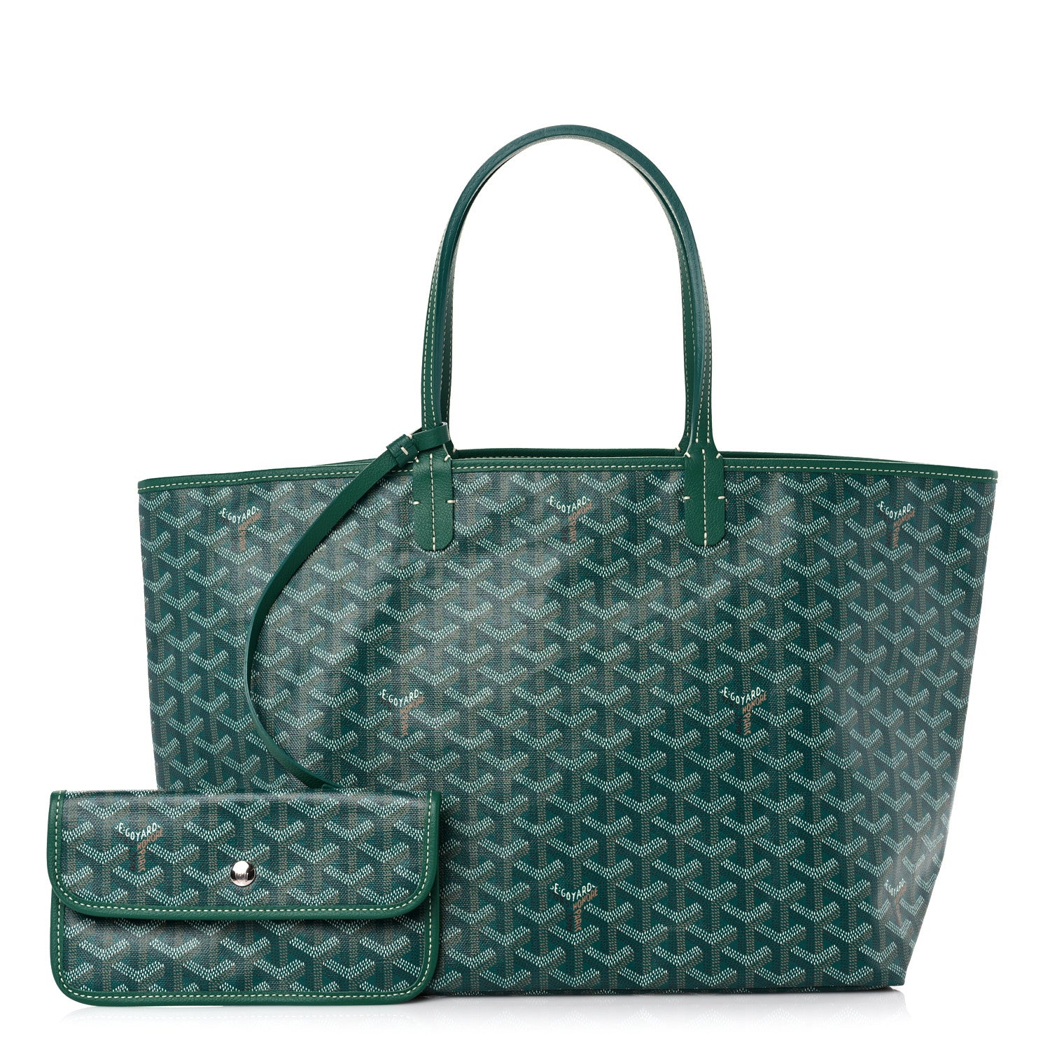 Goyard Goyardine Saint Louis PM Green 1 of 9
