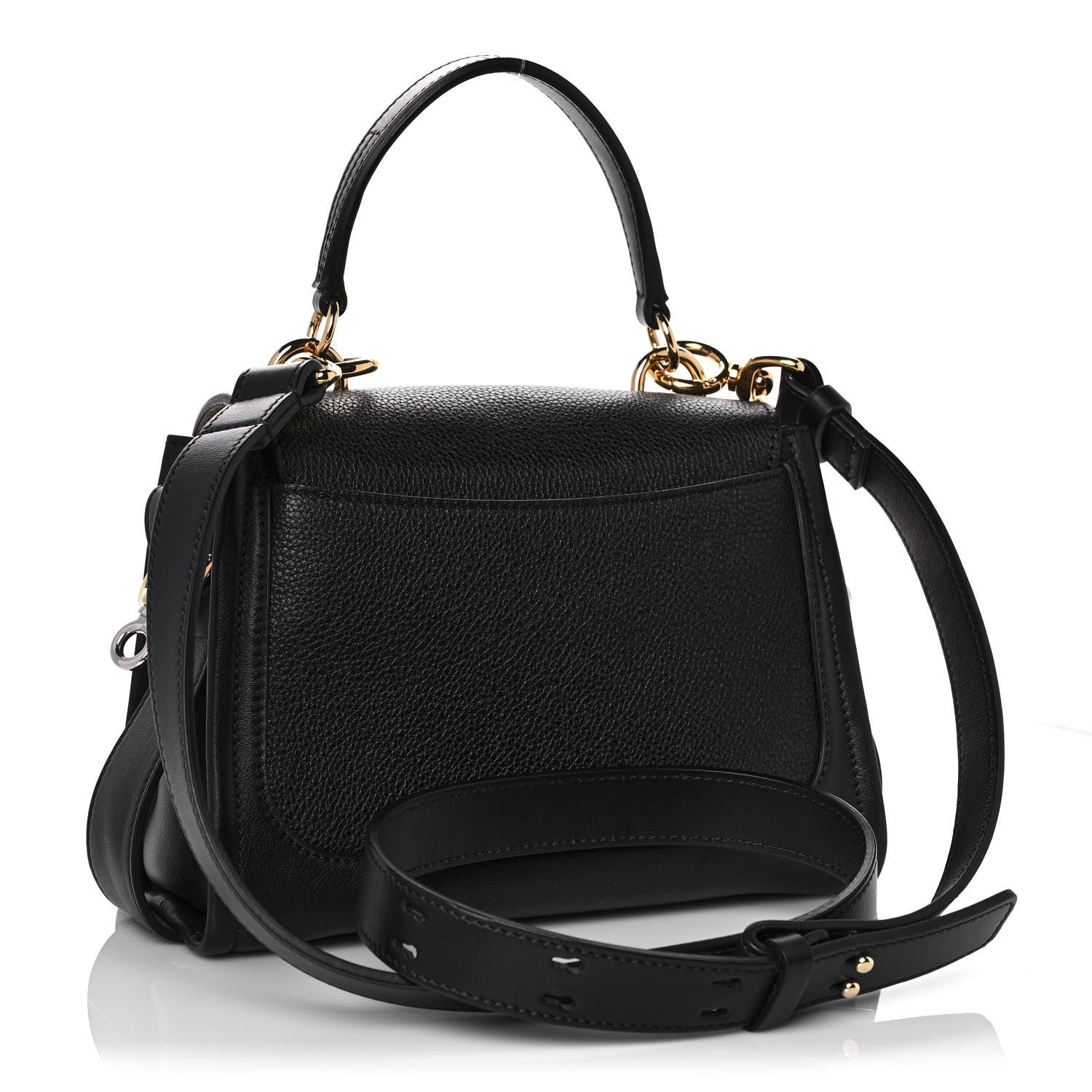 Chloe Calfskin Mini Tess Day Bag Black 2 of 9