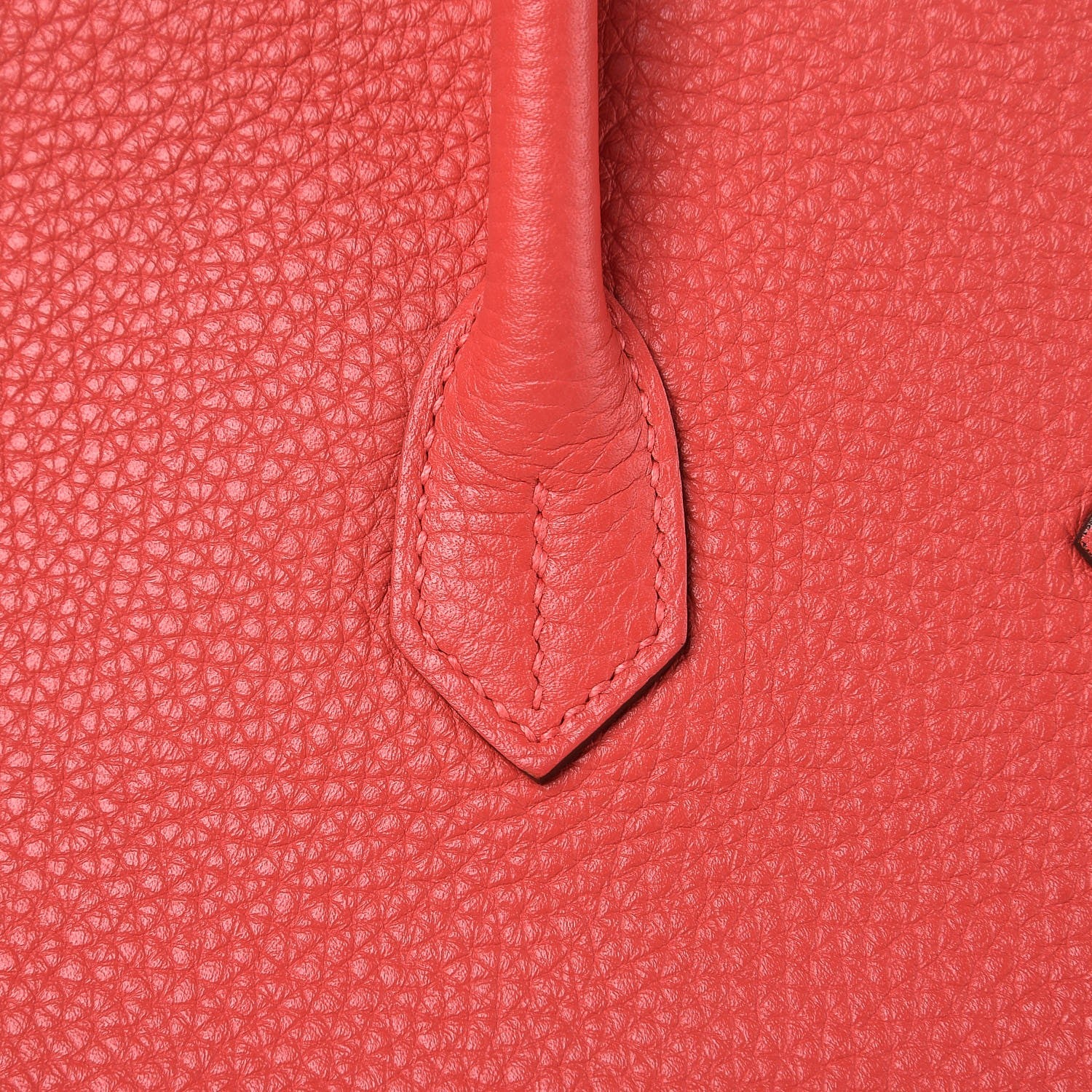 Hermes Taurillon Clemence Birkin 35 Rouge Pivoine 27 of 37