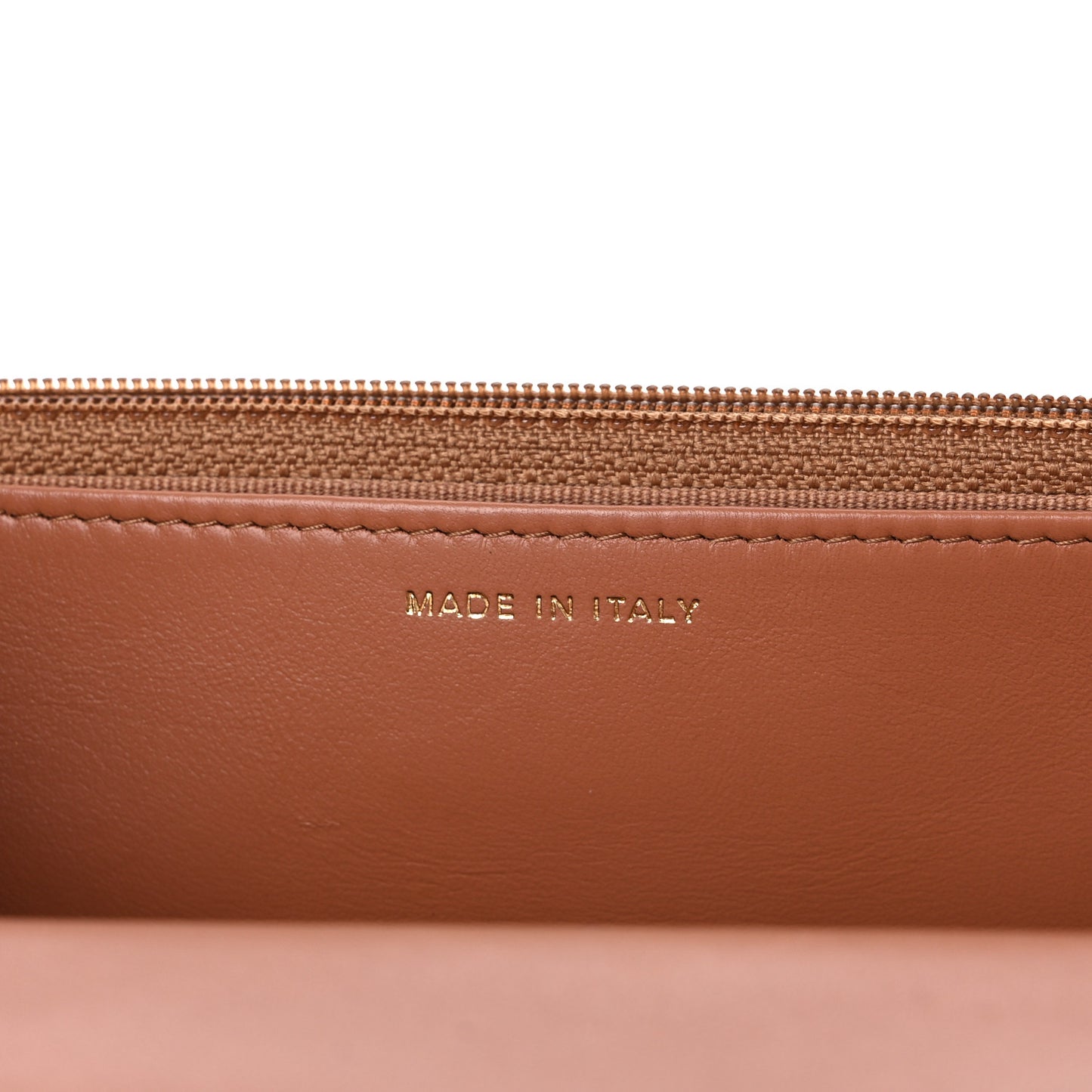 Lambskin Quilted Chanel 19 Wallet On Chain WOC Brown