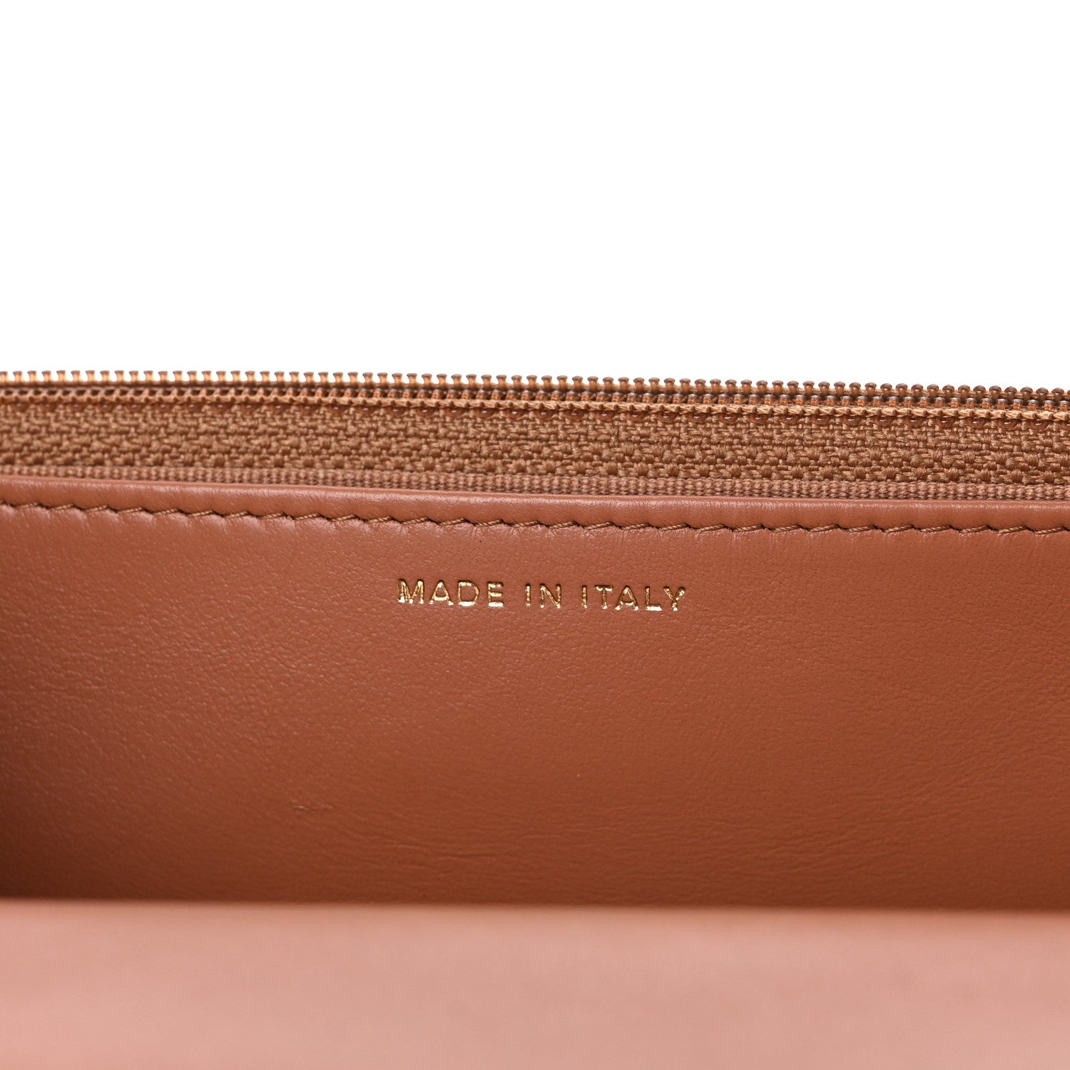 Chanel Lambskin Quilted Chanel 19 Wallet On Chain WOC Brown 7 of 12