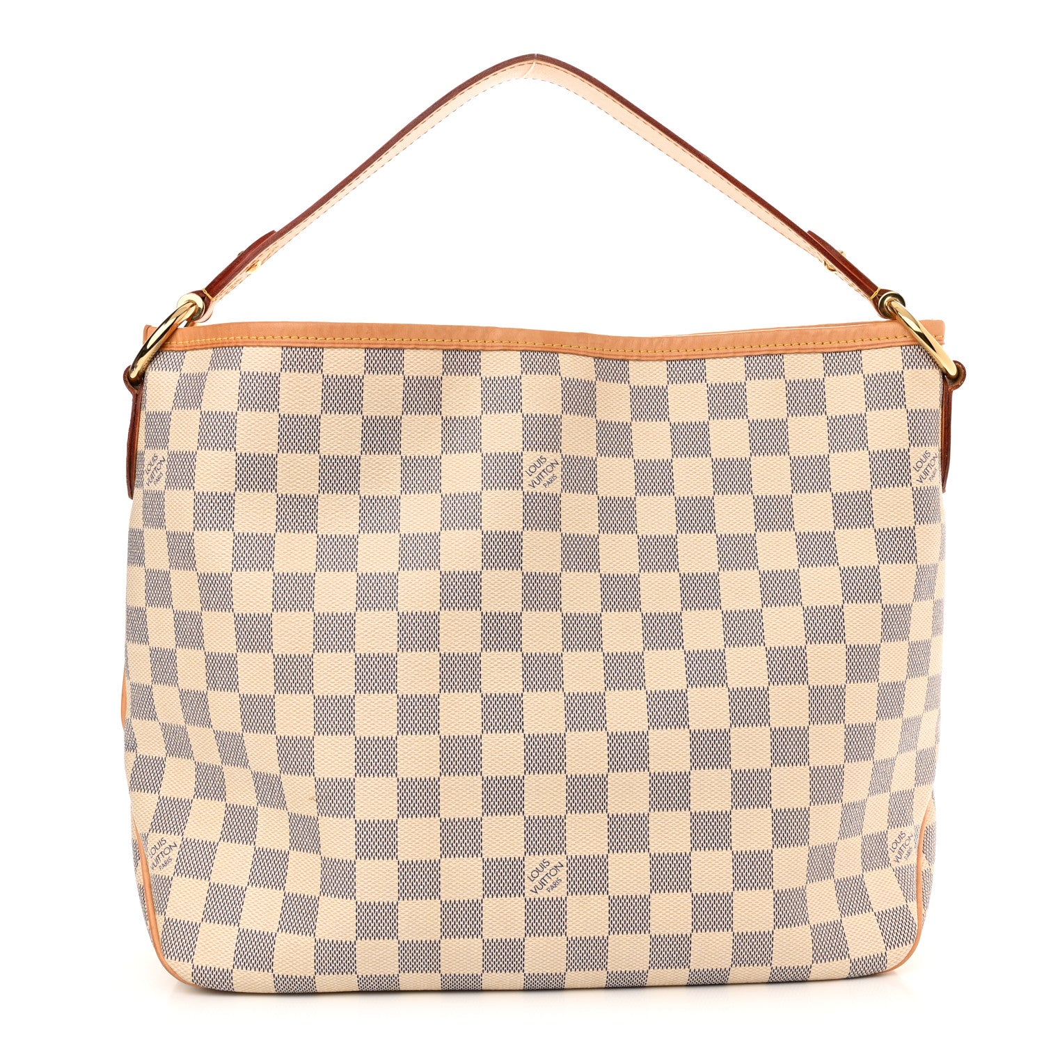 Louis Vuitton Damier Azur Delightful PM Rose Ballerine 1 of 10