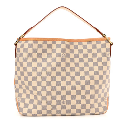 Louis Vuitton Damier Azur Delightful PM Rose Ballerine 1 of 10