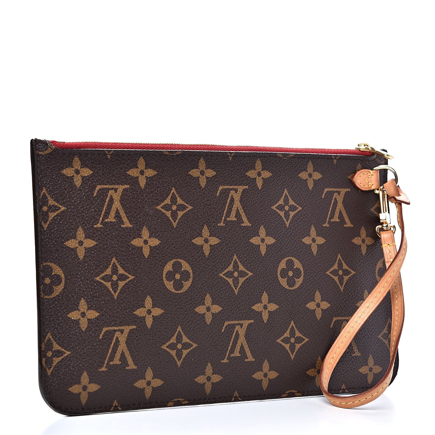 Monogram Neverfull MM GM Pochette Cherry