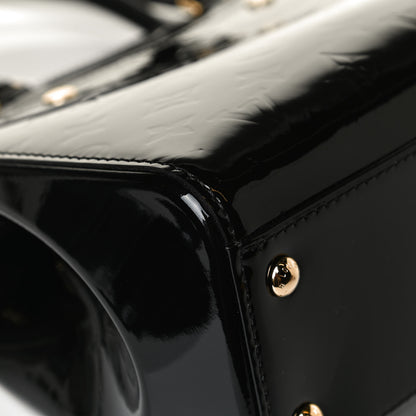 Louis Vuitton Vernis Brea MM Black 10 of 12