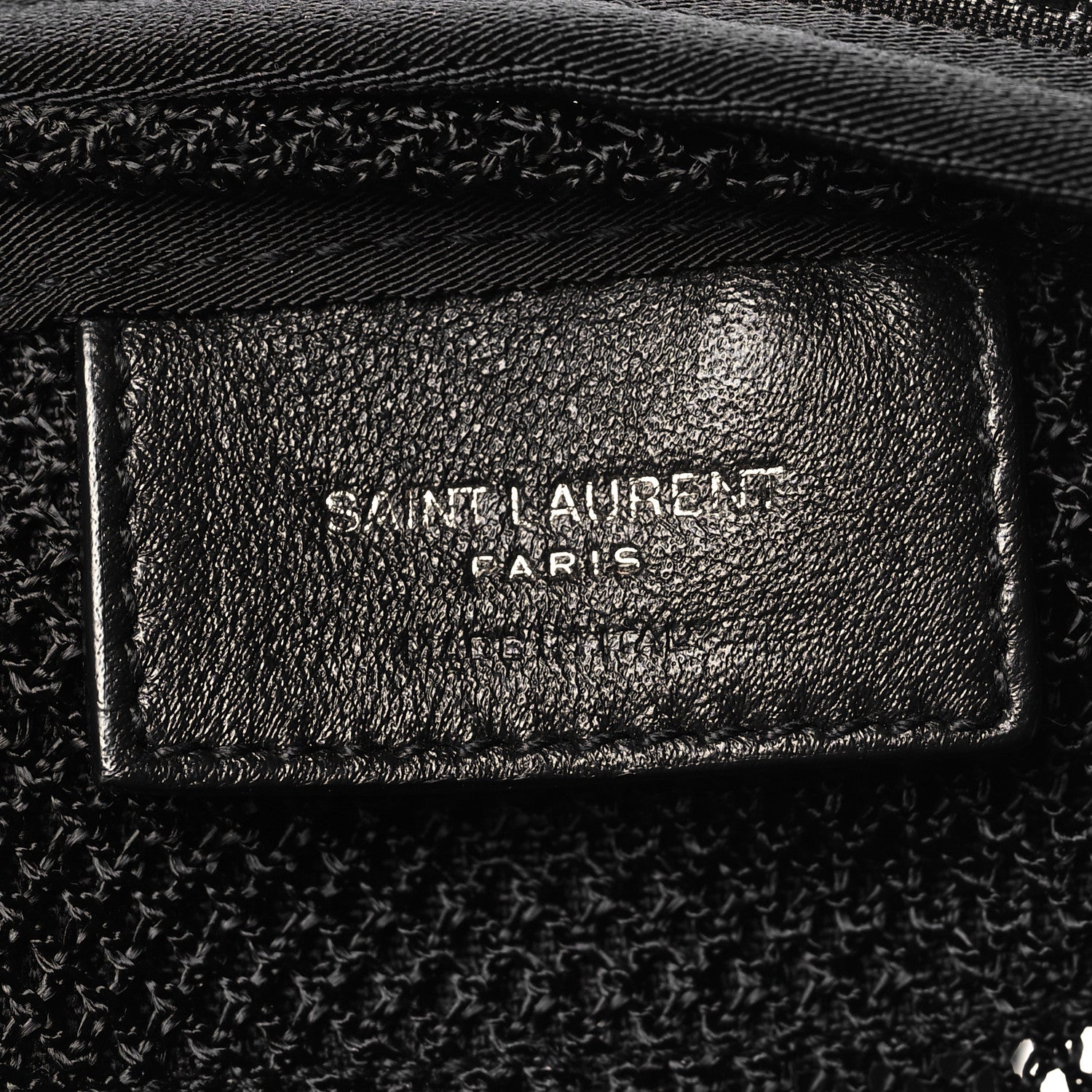 Saint Laurent SAINT LAURENT Nylon Mesh Backpack Black 6 of 10