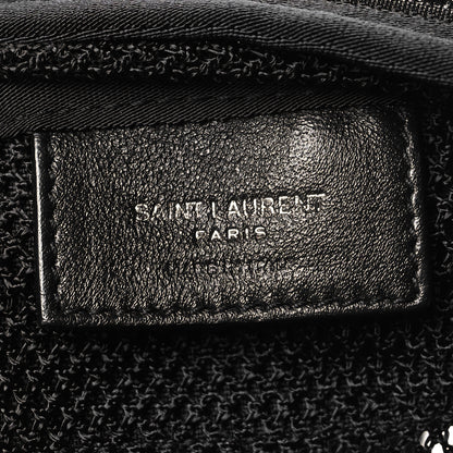 Saint Laurent SAINT LAURENT Nylon Mesh Backpack Black 6 of 10