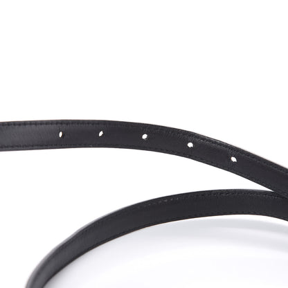 Gucci Moon Calfskin Nickel Interlocking G 20mm Belt 90 36 Black 4 of 7