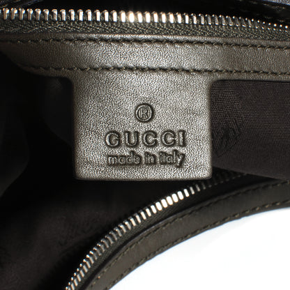Gucci Guccissima Medium GG Twins Hobo Olive Green 6 of 9