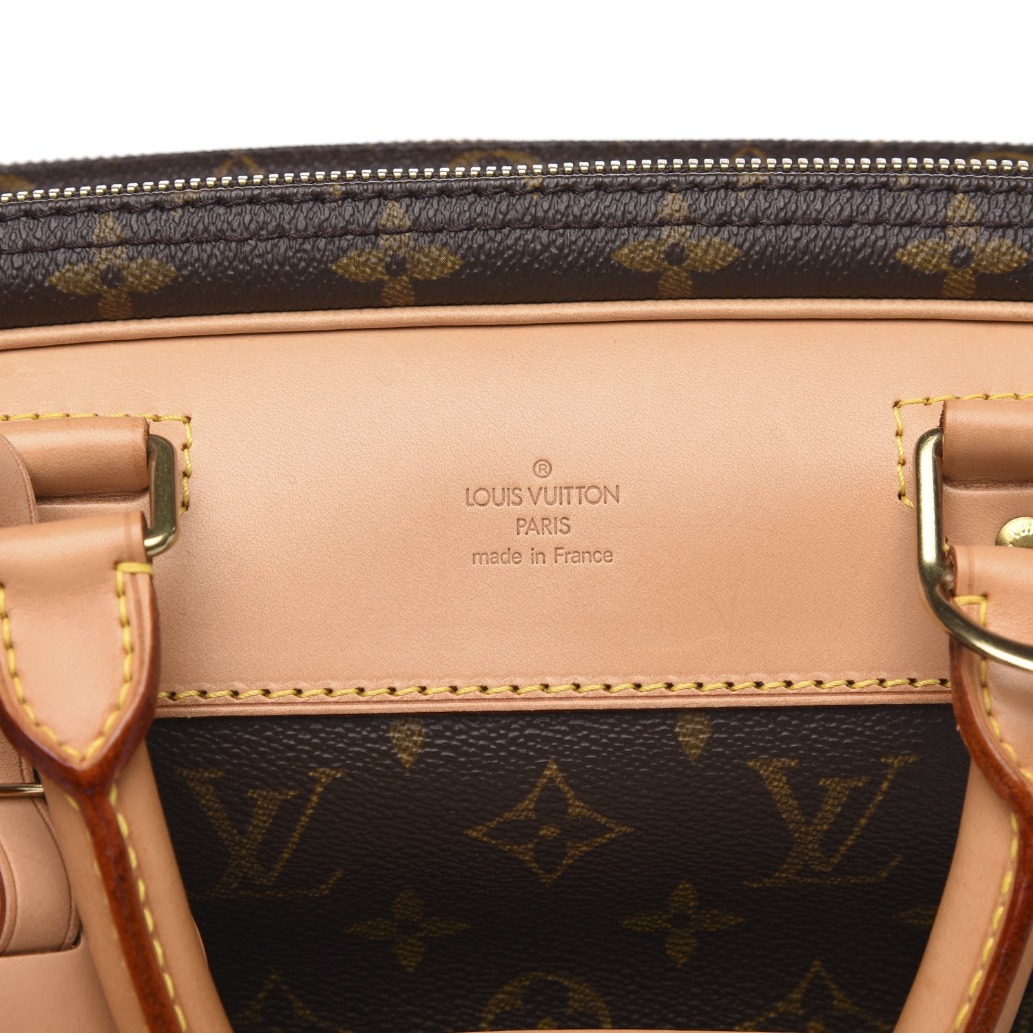 Louis Vuitton Monogram Alize 24 Heures Luggage 5 of 10