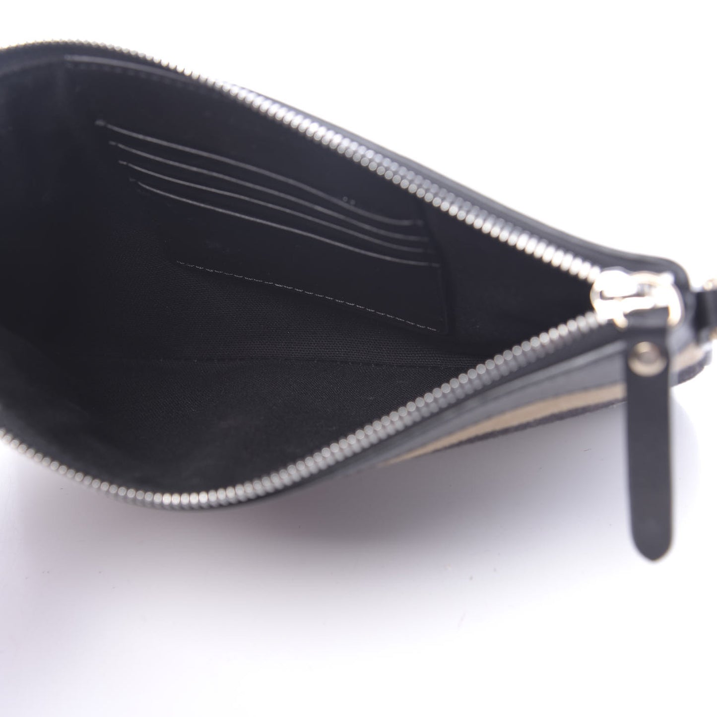 Mega Check Peyton Crossbody Clutch Bag Black