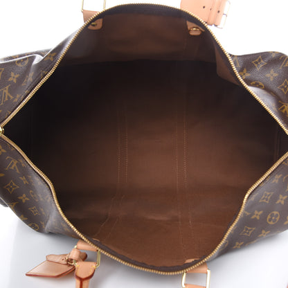 Louis Vuitton Monogram Keepall Bandouliere 55 5 of 15