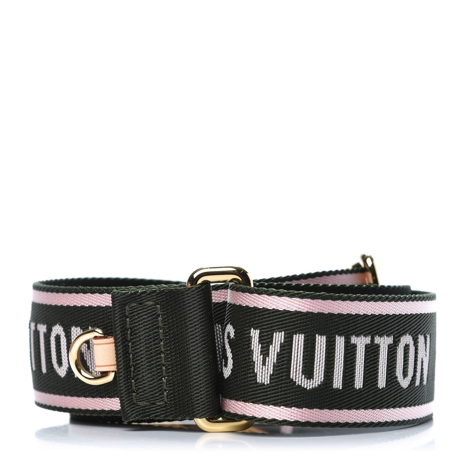 Louis Vuitton Nylon Bandouliere Shoulder Strap Kaki 2 of 5