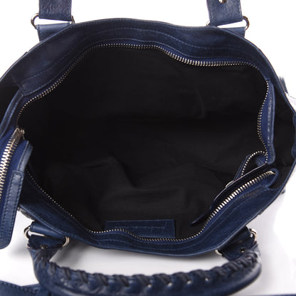 Balenciaga Agneau Giant 21 Silver Hardware Part Time Bleu Roi 6 of 13