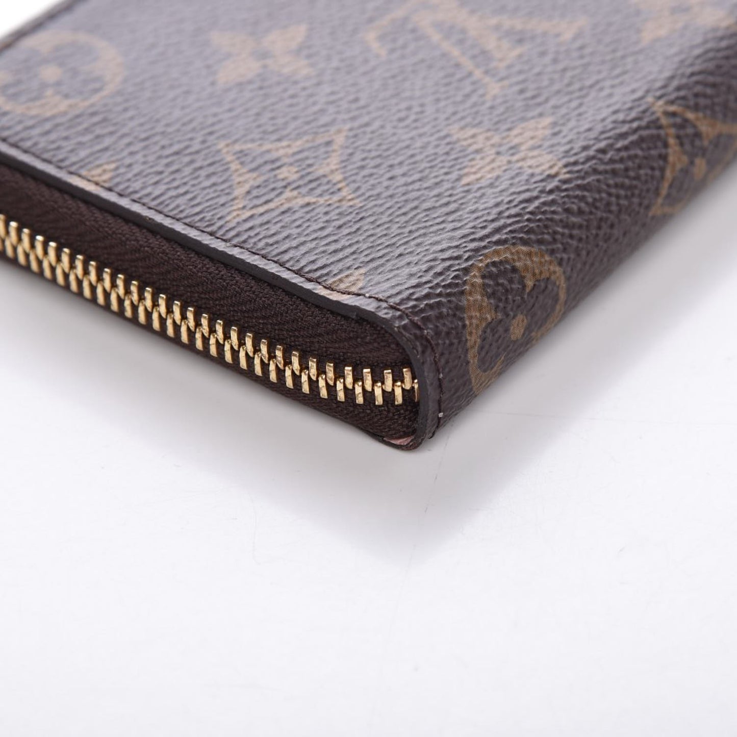 Monogram Clemence Wallet Rose Ballerine