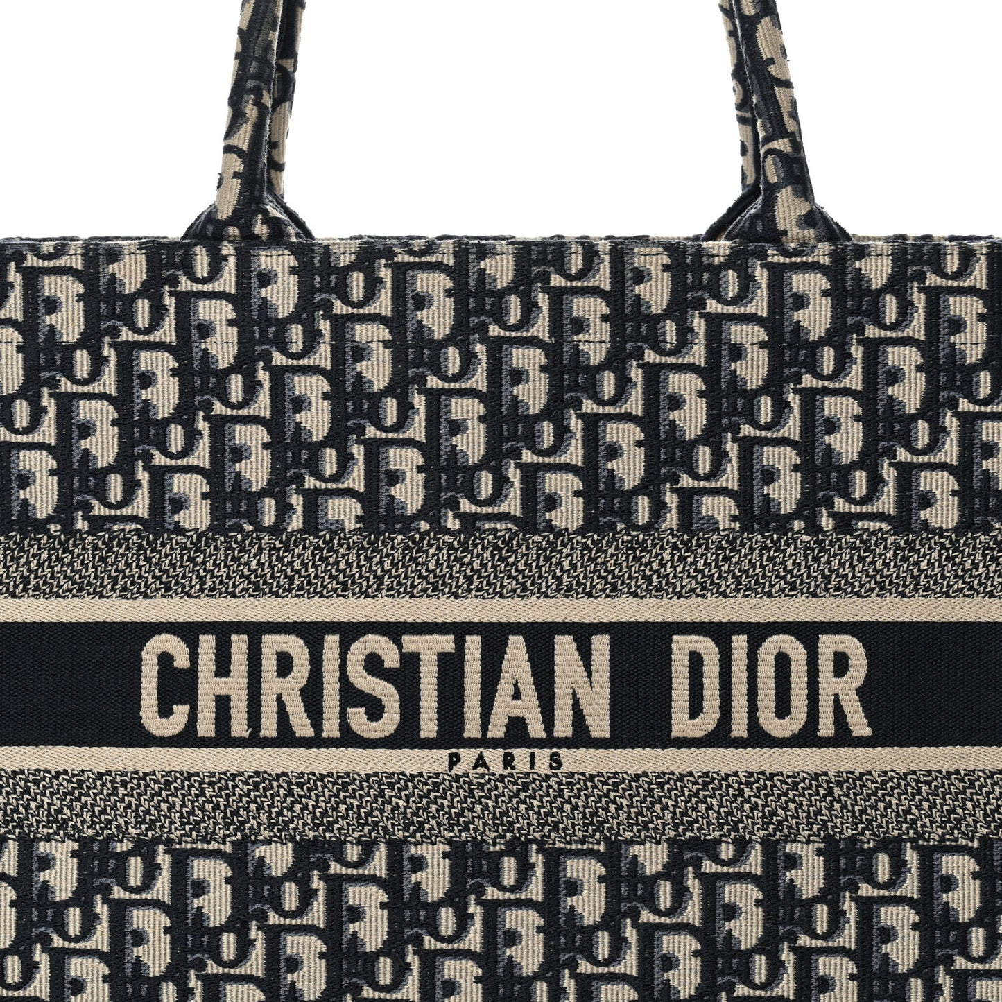 Oblique Medium Book Tote Blue Multicolor
