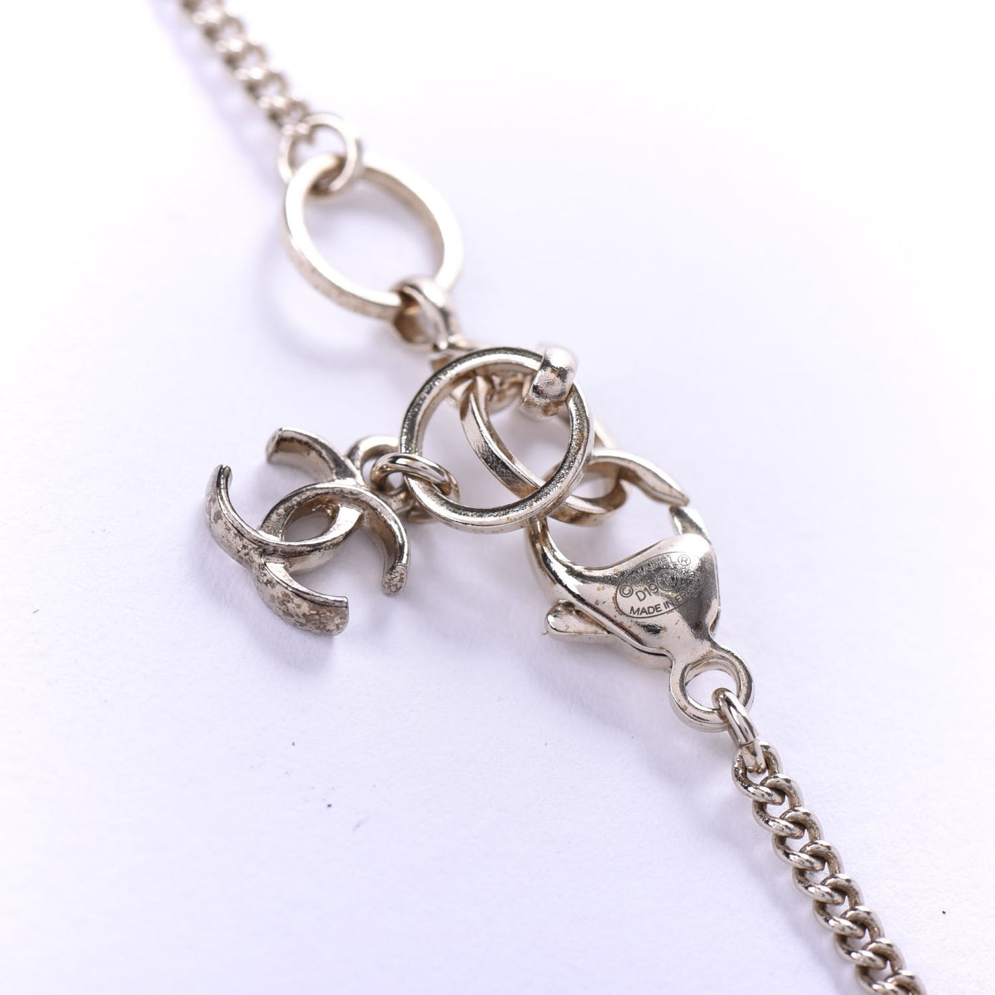 Resin Camera CC Necklace Black Gold