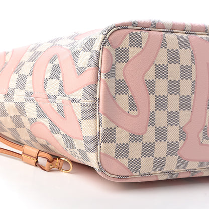Louis Vuitton Damier Azur Tahitienne Neverfull MM 11 of 14