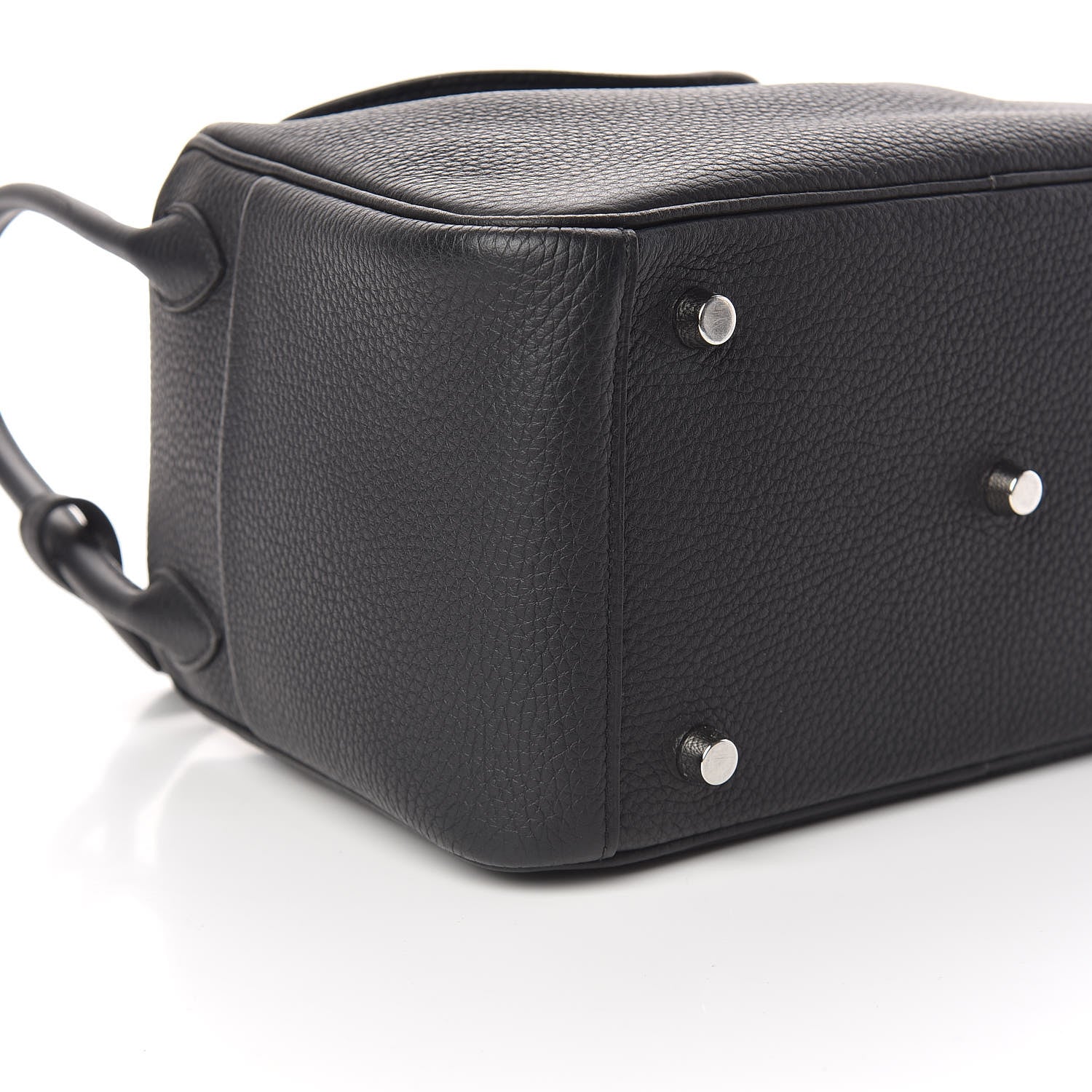 Hermes Taurillon Clemence Lindy 26 Black 5 of 11