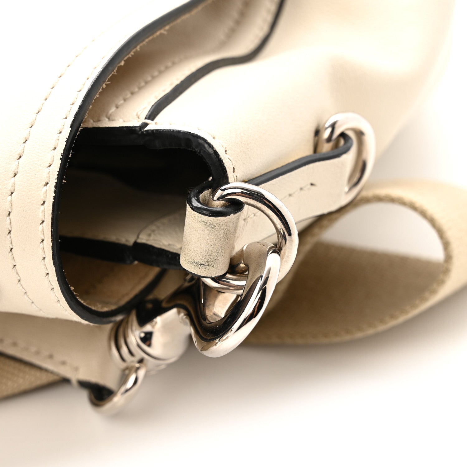 Miu Miu Grace Lux Messenger White 1840922 – FASHIONPHILE