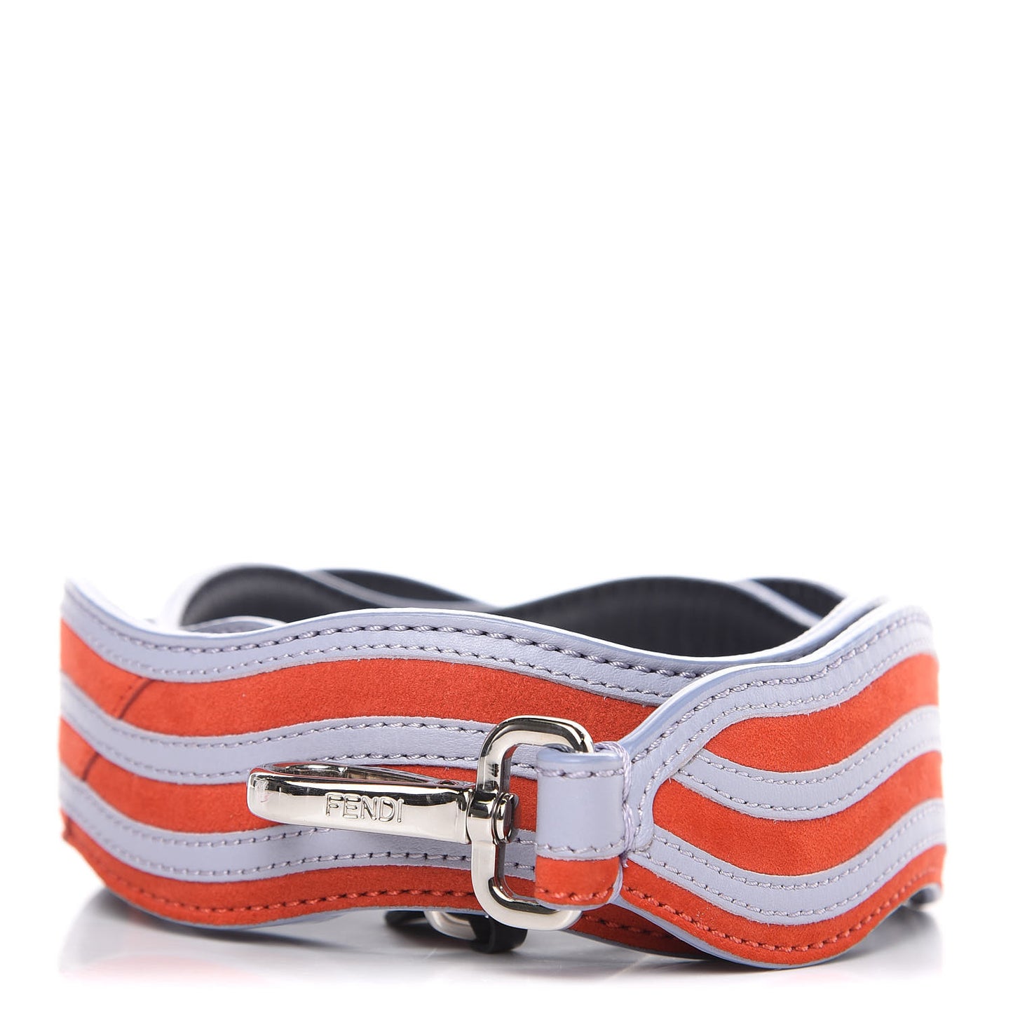 Suede Calfskin Waves Strap You Red