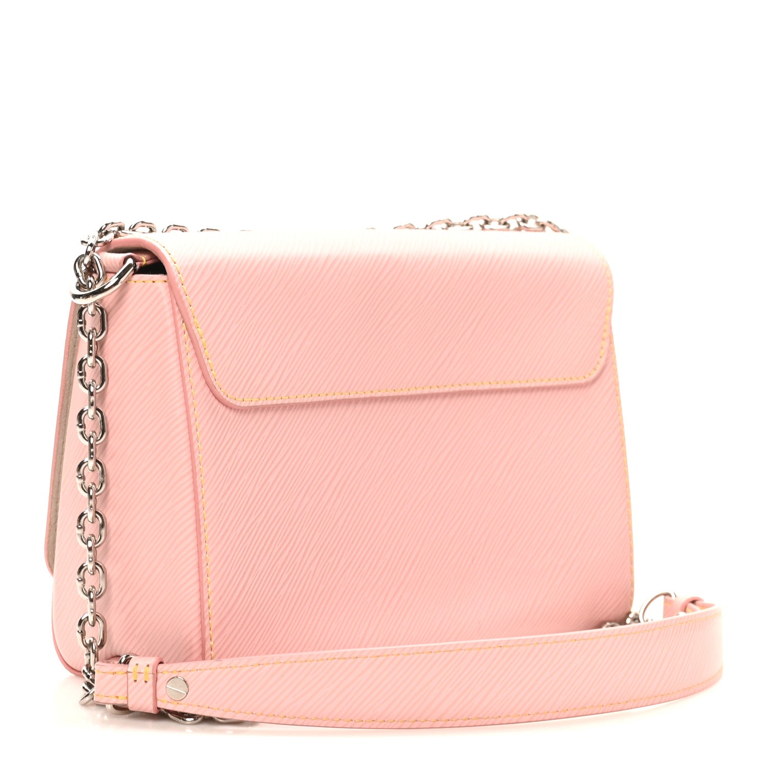 Louis Vuitton Epi Twist Shoulder Bag MM Rose Ballerine 4 of 10