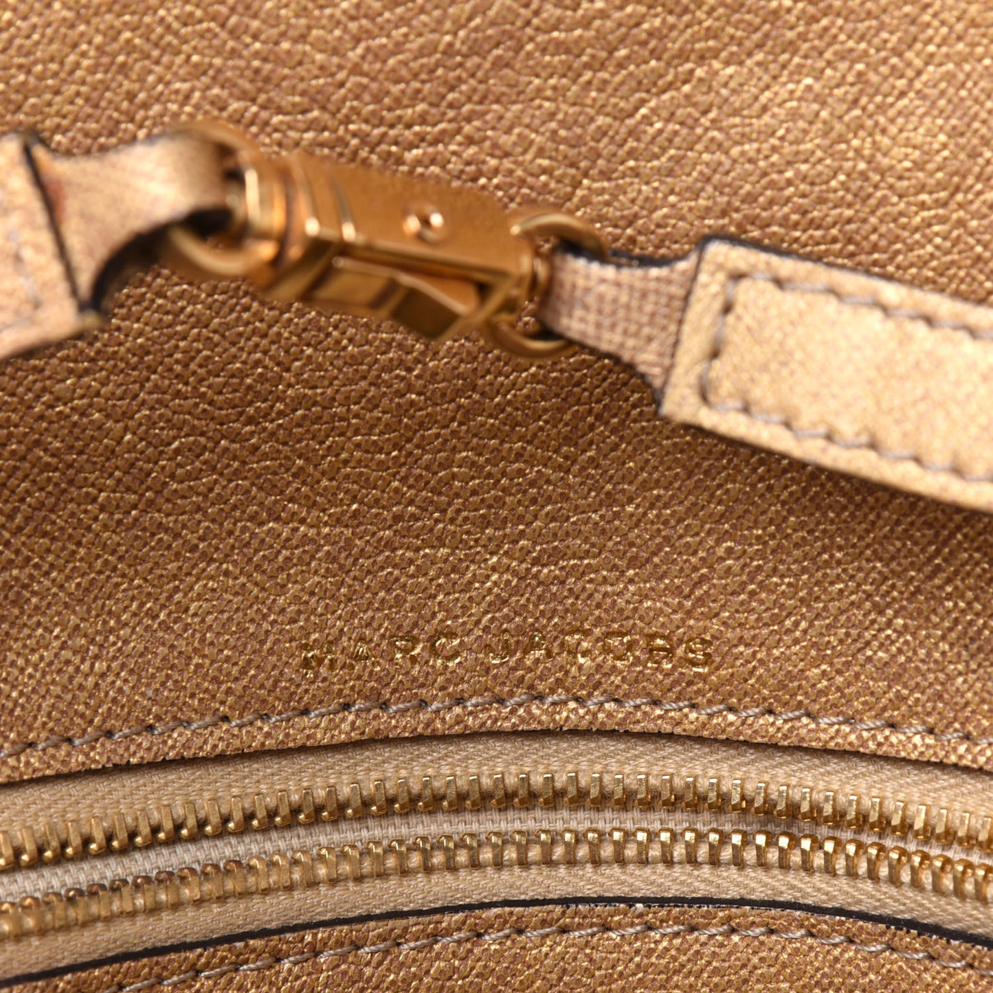 Coated Canvas Quilted Flap Shoulder Bag Tan