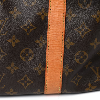 Louis Vuitton Monogram Keepall Bandouliere 55 21 of 31