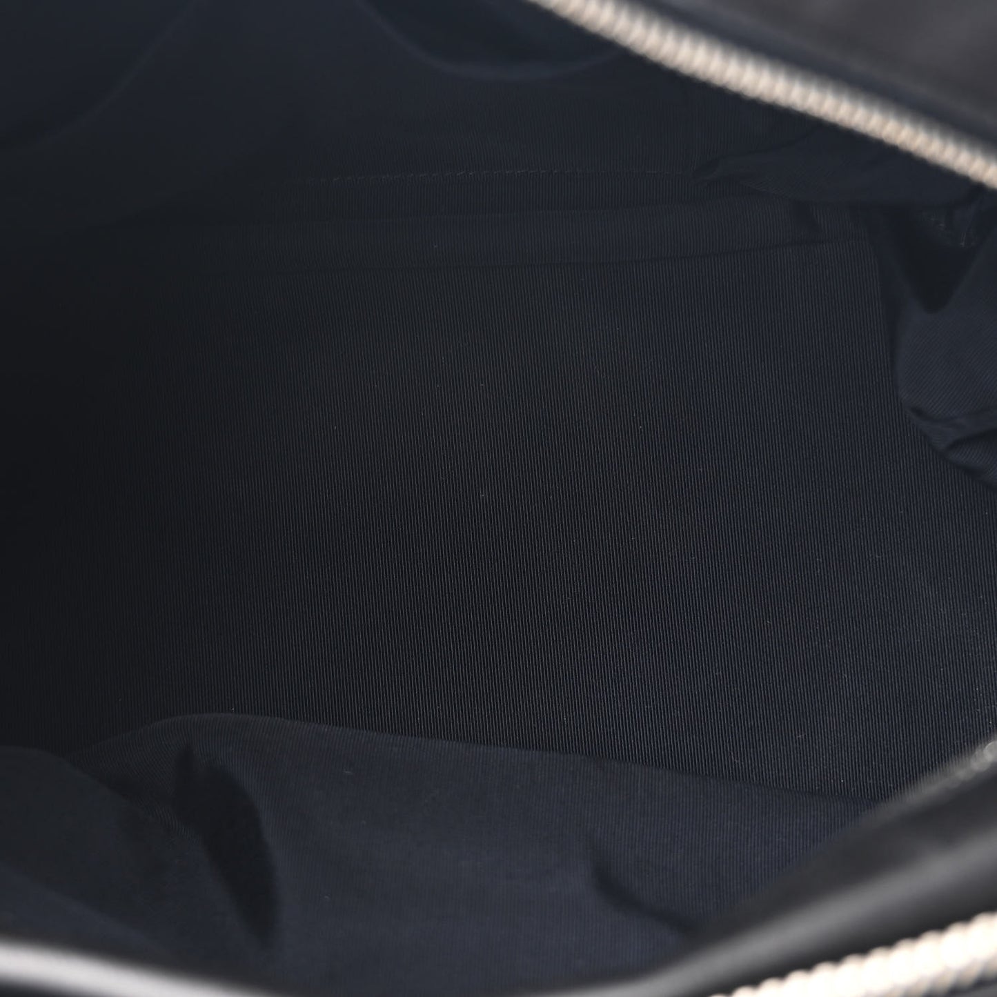 Lambskin Bubble Quilt Small Double Bowling Bag Black