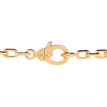 Van Cleef & Arpels 18K Yellow Gold Black Onyx 10 Motifs Vintage Alhambra Necklace 5 of 8