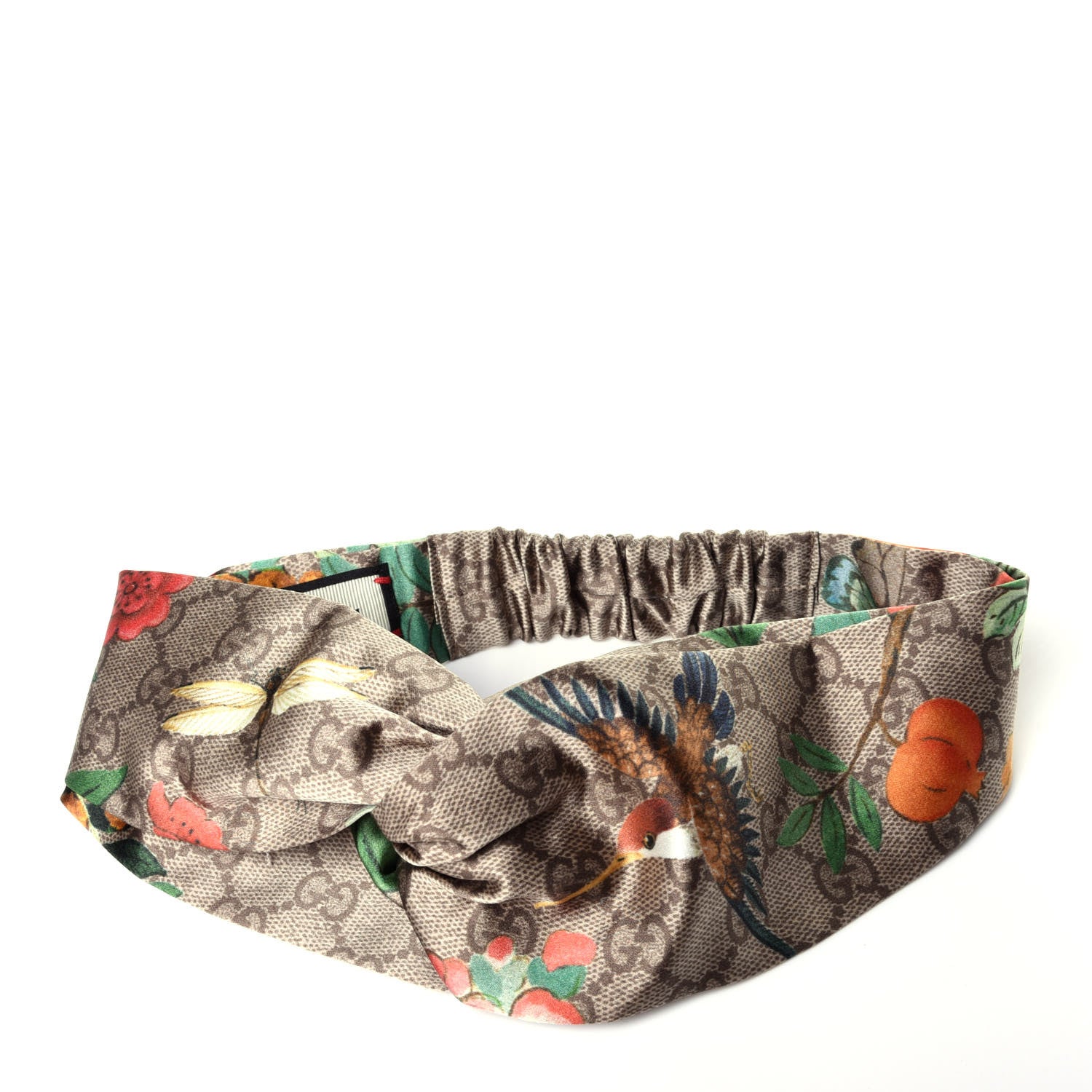 Gucci Silk Monogram Tian Print Tiana Duchesse Headband 2 of 6