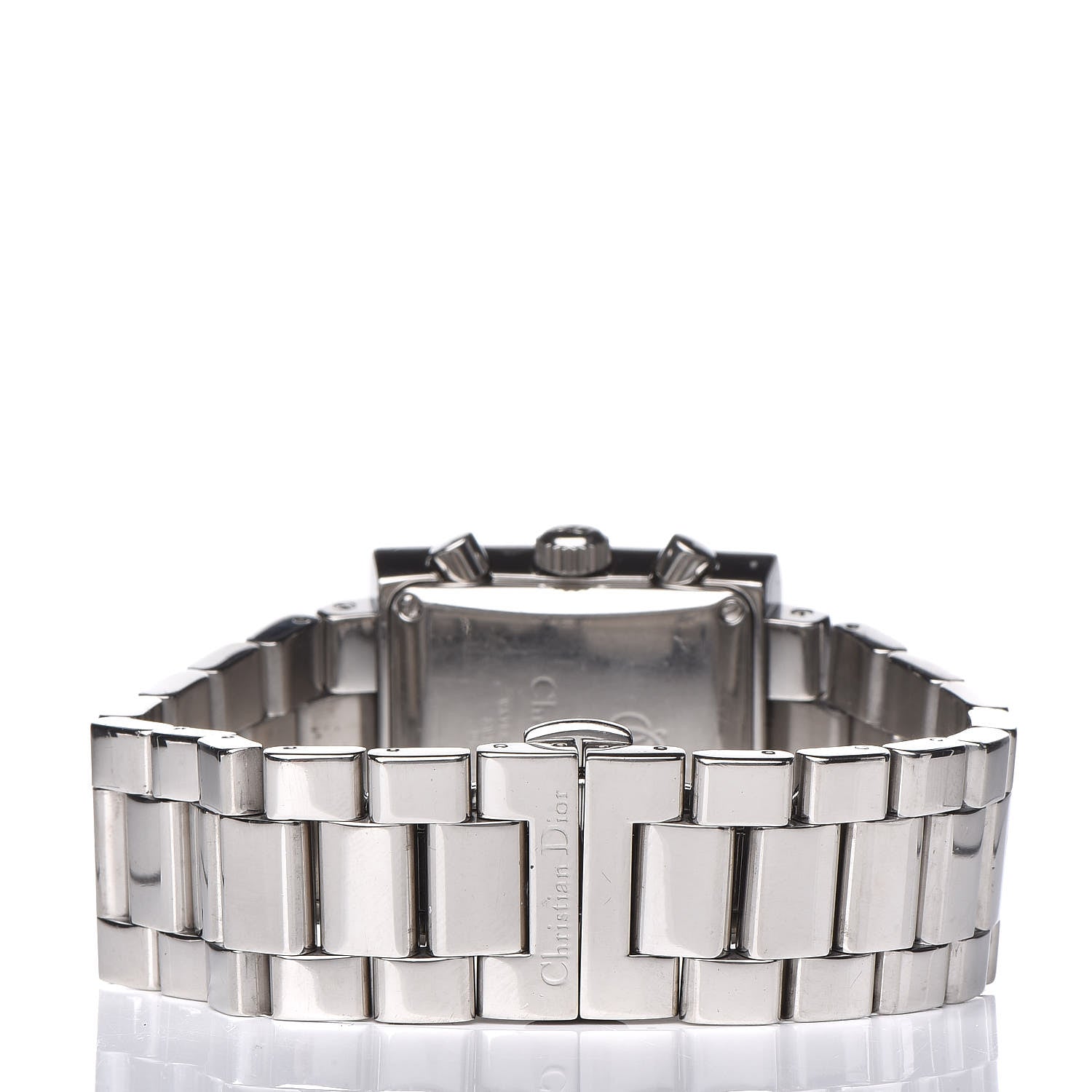 Christian Dior Stainless Steel Diamond 31mm Riva Chronograph Quartz Watch 4 of 6