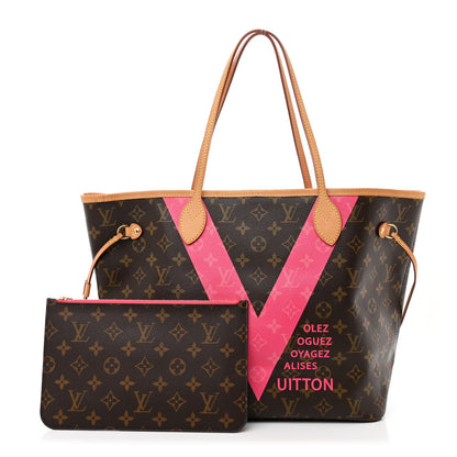 Louis Vuitton Monogram V Neverfull MM Grenade 3 of 11