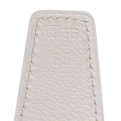 Hermes Courchevel Swift Reversible Constance 32mm H Belt Indigo and Blanc 65 5 of 5