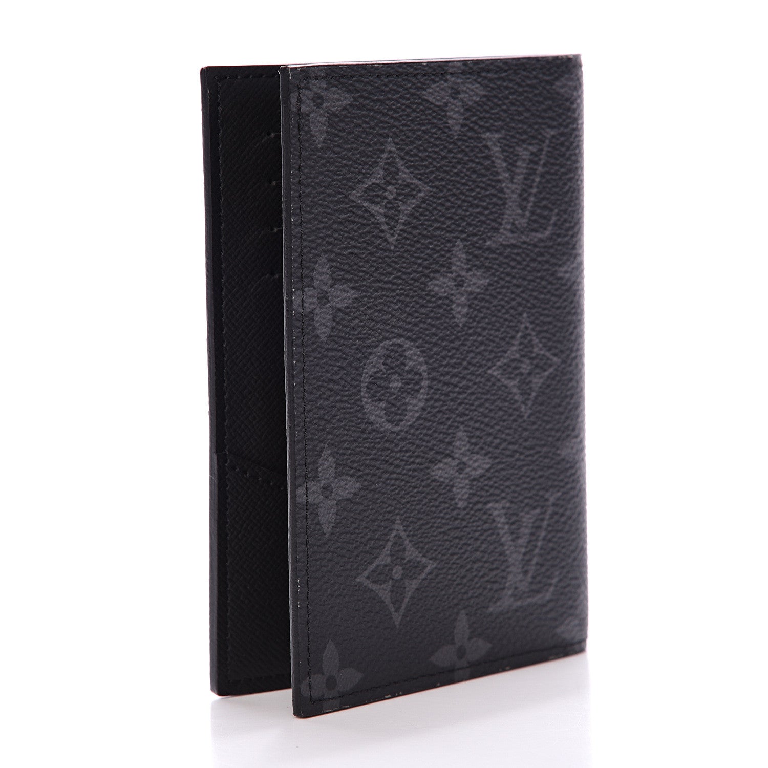 Louis Vuitton Monogram Eclipse Passport Cover 2 of 7