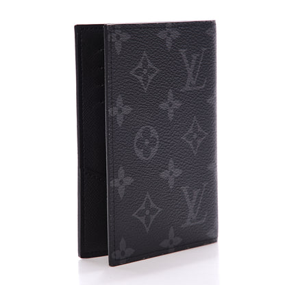 Louis Vuitton Monogram Eclipse Passport Cover 2 of 7