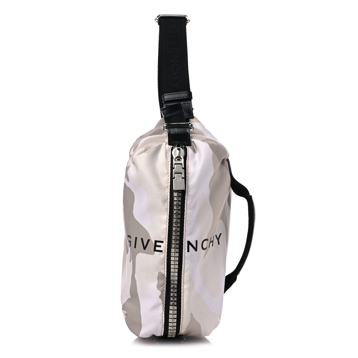 Givenchy Nylon Camouflage G-Zip Bum Bag Beige Brown 1 of 8