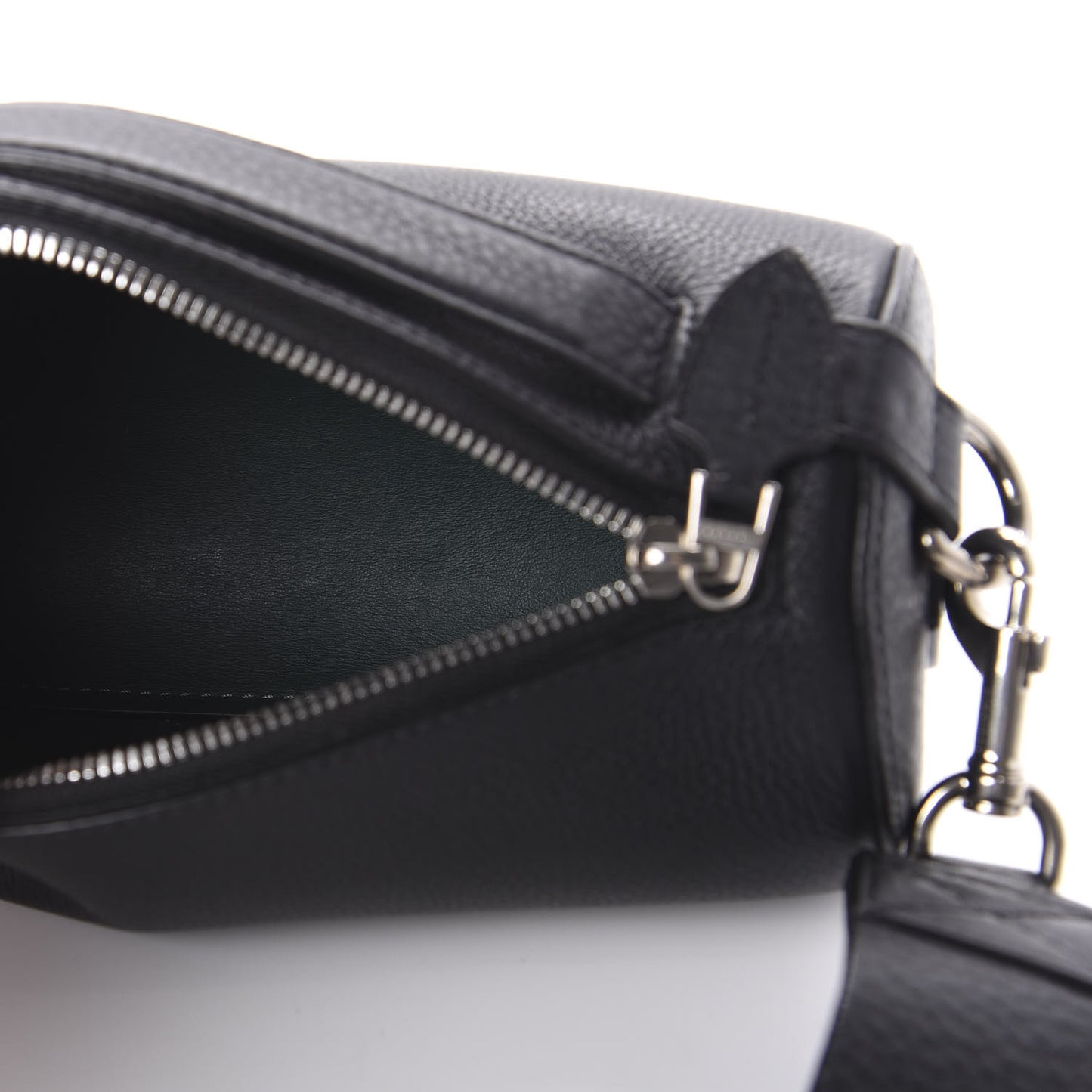 Calfskin The Barrel Bag Black