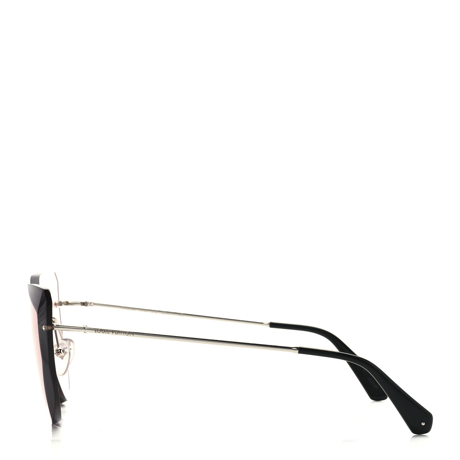 Louis Vuitton Plein Soleil Pilot Sunglasses Z1226W Pink 3 of 7