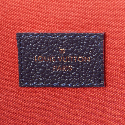Louis Vuitton Empreinte Pochette Felicie Chain Wallet Marine Rouge 8 of 9