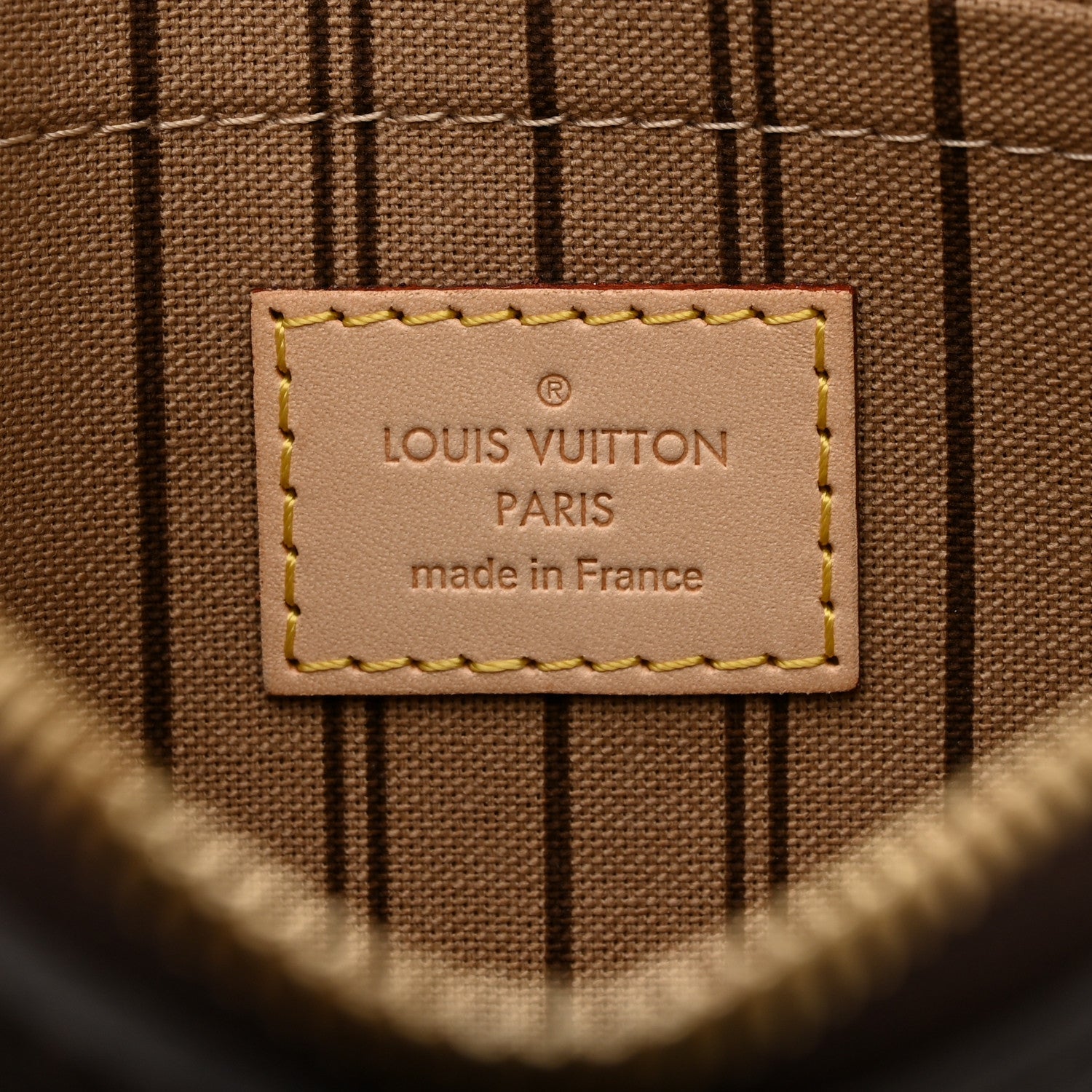 Louis Vuitton Monogram Neverfull MM GM Pochette 6 of 9