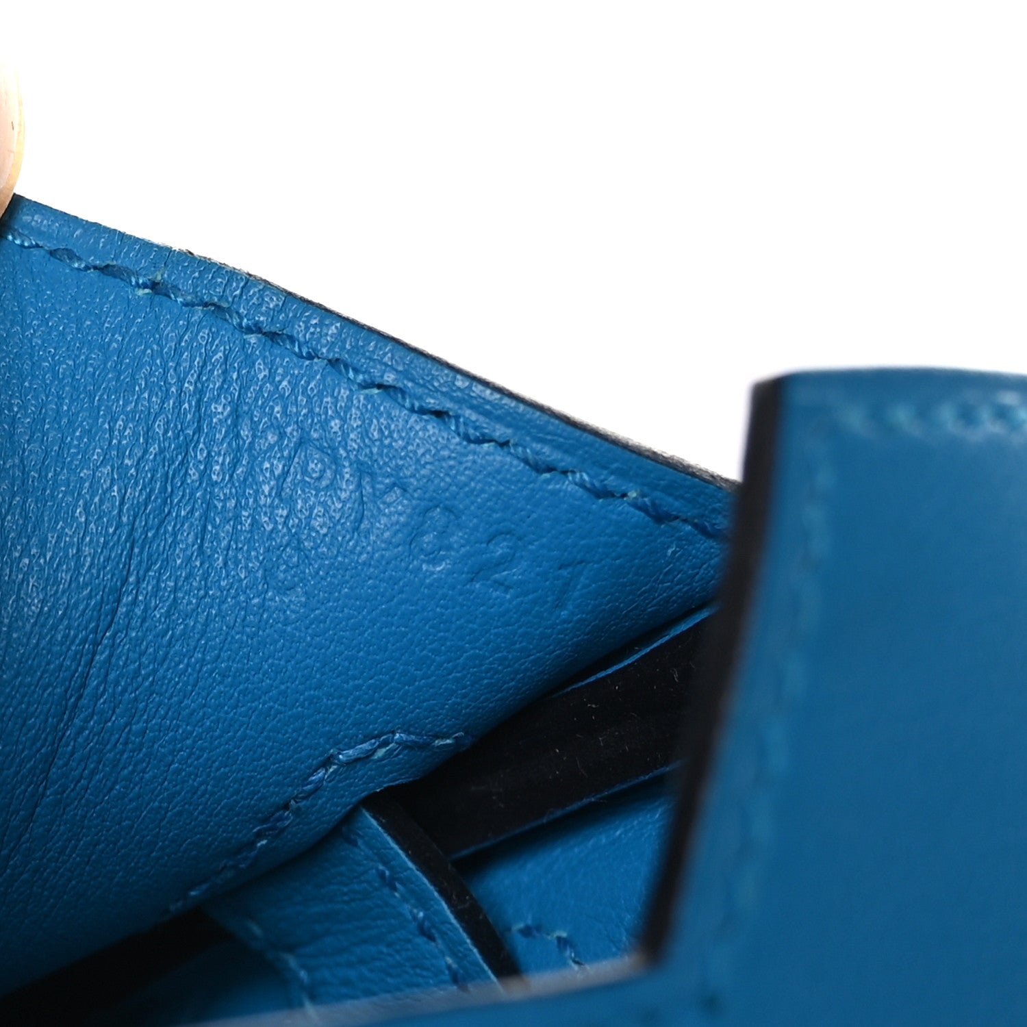 Hermes Swift Birkin 25 Bleu Frida 6 of 14