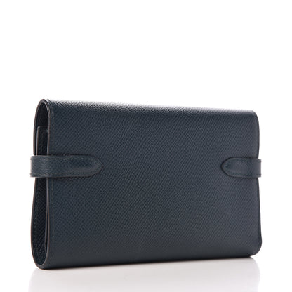 Hermes Epsom Medium Kelly Wallet Vert Cypress 3 of 8