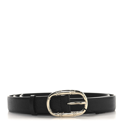 Chanel Caviar Skinny Belt 90 36 Black 1 of 6