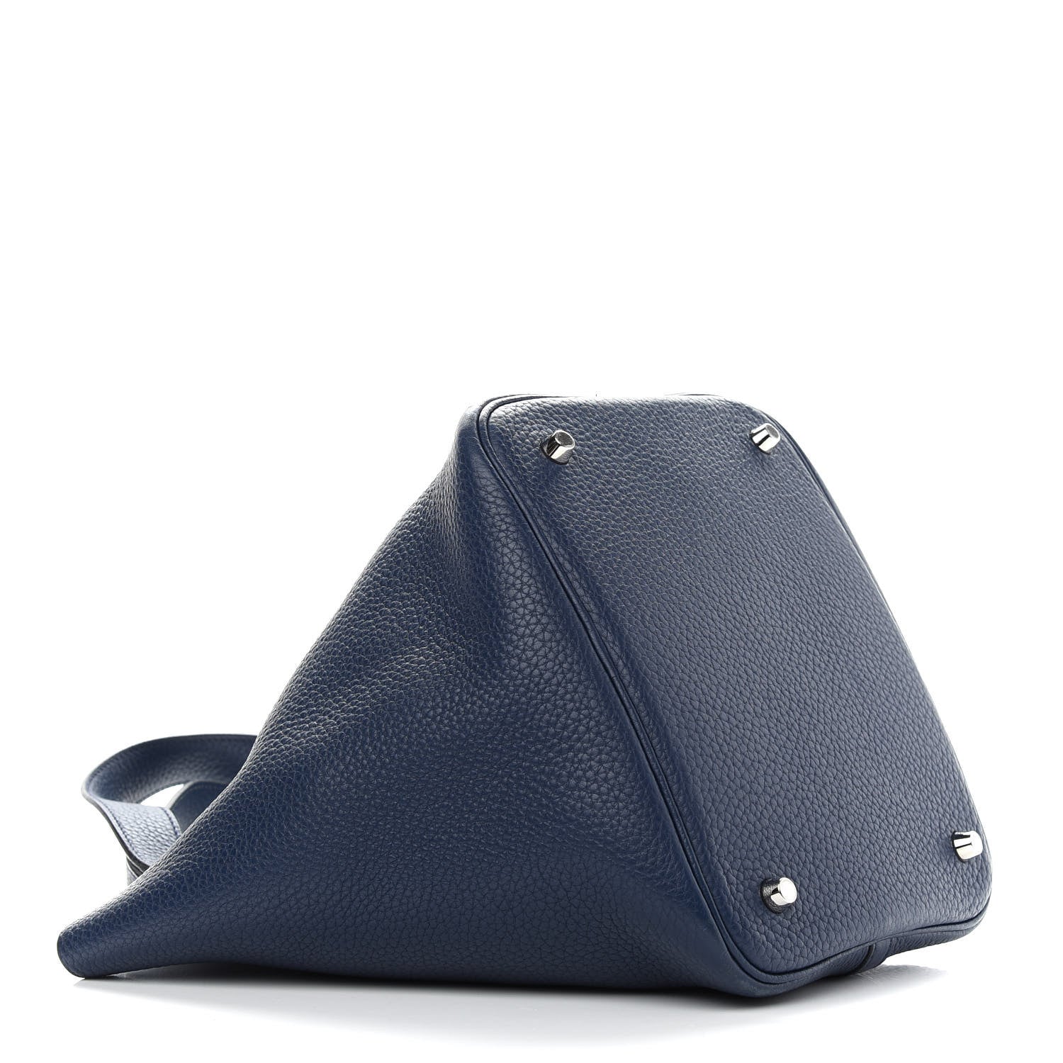 Hermes Taurillon Clemence Picotin Lock 22 MM Bleu Saphir 4 of 15